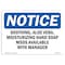Signmission OSHA Notice, 5" Height, SOOTHING Aloe VERA Moisturizing Hand Soap Sign, 7" X 5", Landscape OS-NS-D-57-L-18369 - alternate 1